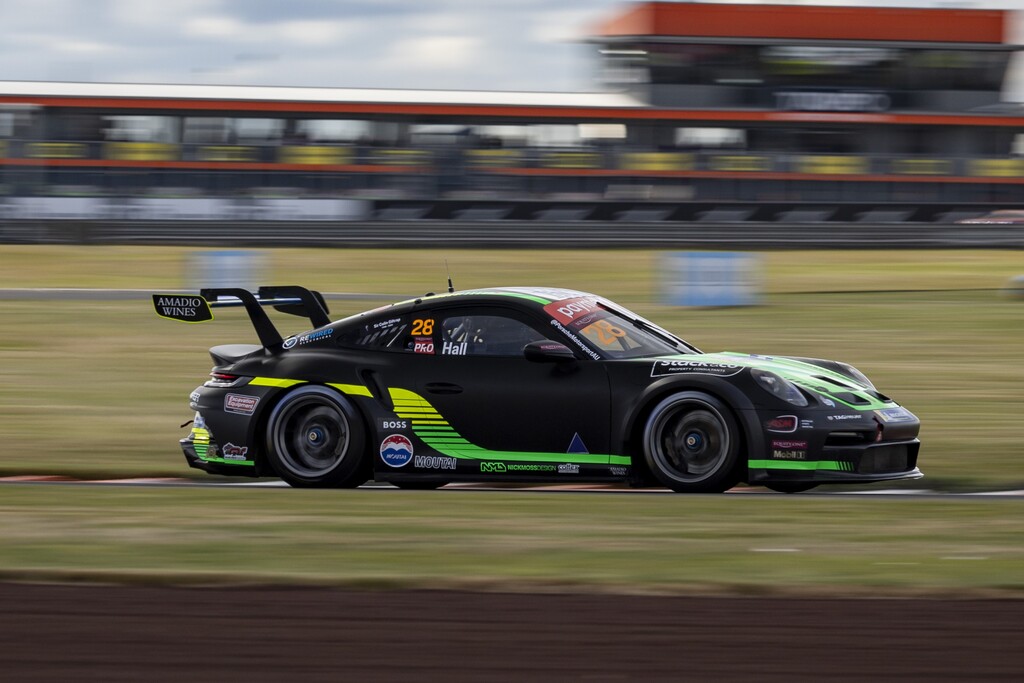 Bayley Hall with McElrea Racing in the Porsche Carrera Cup Australia at Taupo New Zealand 2024
