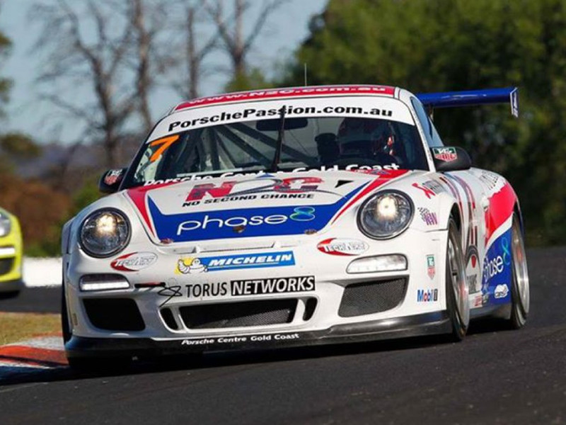 Warren Luff #7 racing at Mount Panorama Circuit Bathurst 2013