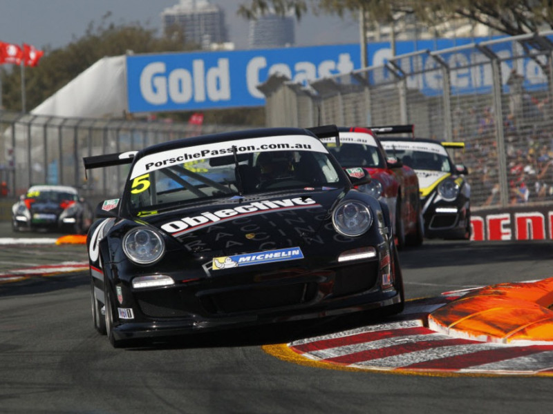 Tony Walls #5 racing at Surfers Paradise Street Circuit 2013