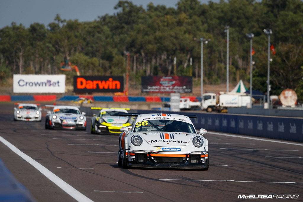 Shane Smollen at Darwin leading the Tag Heuer Challenge