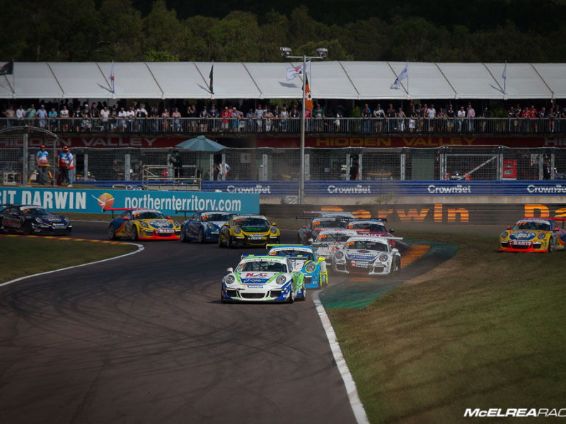 Matt Campbell #7 racing at Hidden Valley Raceway 2016