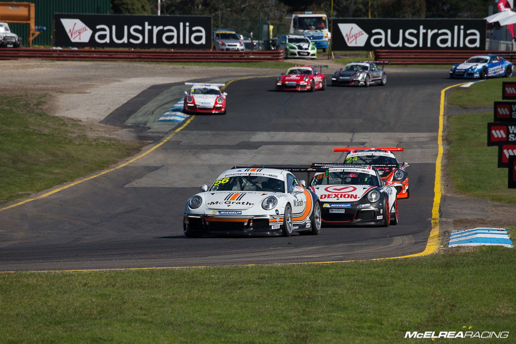 Shane Smollen in the Tag Heuer Challenge at Sandown