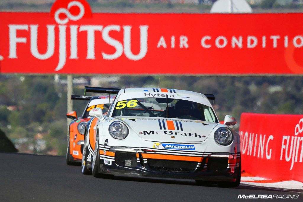 Shane Smollen in the Porsche Carrera Cup at Bathurst