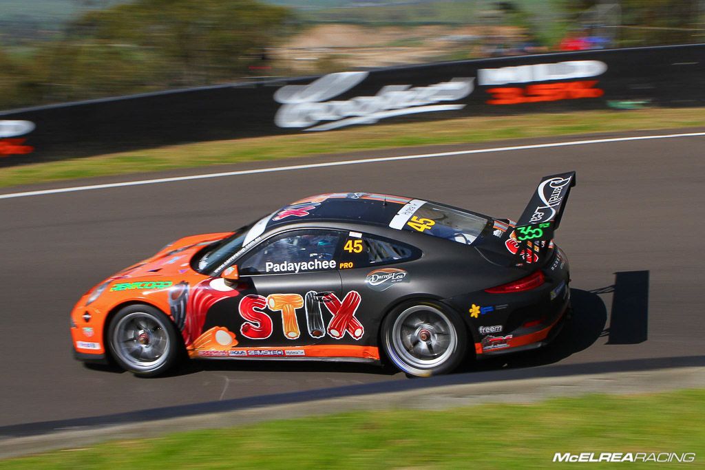 Duvashen Padayachee in the Porsche Carrera Cup at Bathurst