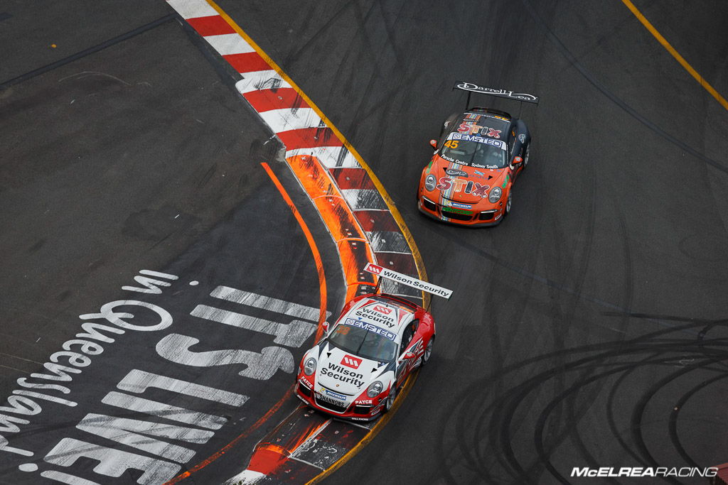 Duvashen Padayachee in the Porsche Carrera Cup at Surfers Paradise