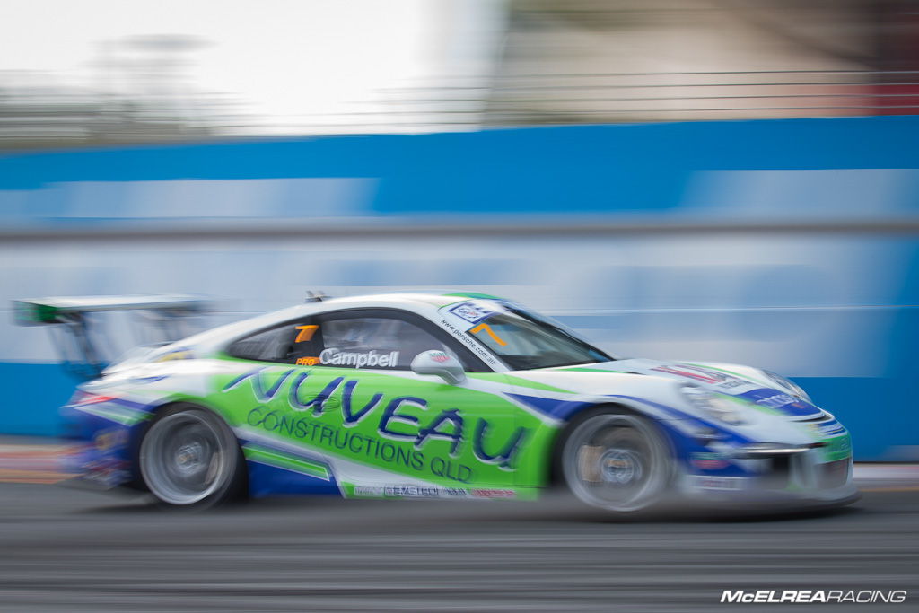 Matt Campbell in the Porsche Carrera Cup at Surfers Paradise