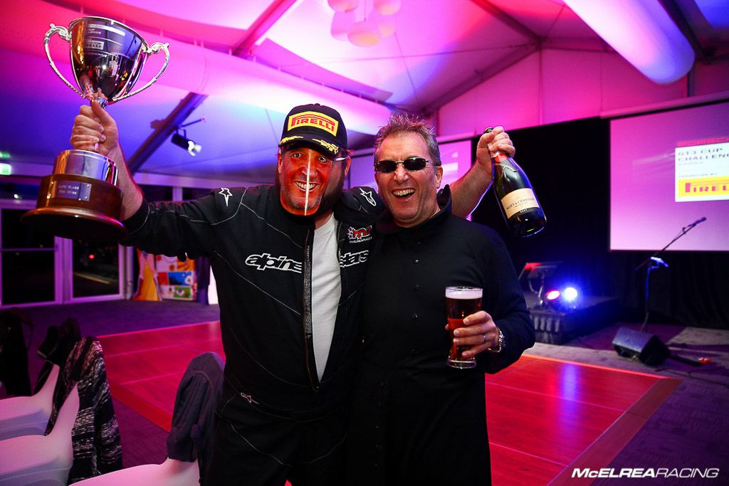 Tim Miles at the GT3 Cup Challenge Awards Dinner at Phillip Island