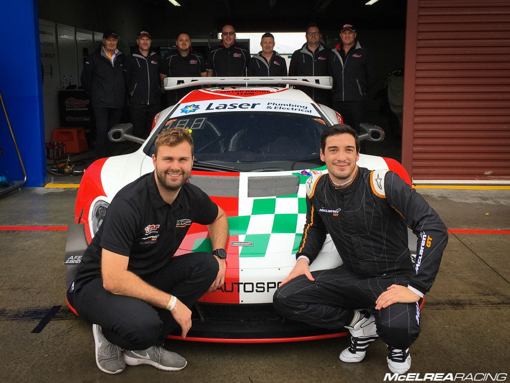 McElrea Racing with Frazer Ross and Alvaro Parente at Hampton Downs