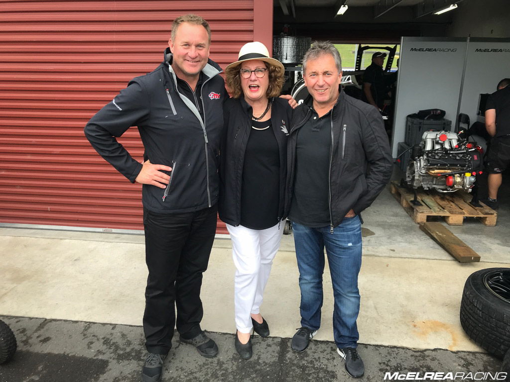 McElrea Racing with Frazer Ross and Alvaro Parente at Hampton Downs