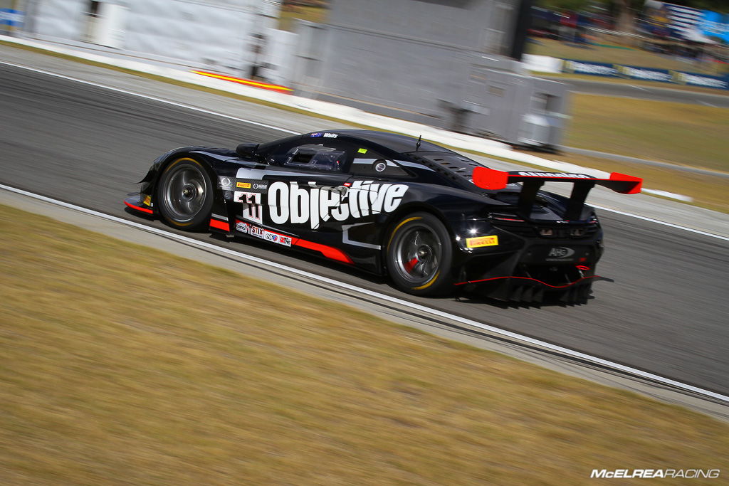 Tony Walls in the Objective McLaren at Barbagello Raceway Perth