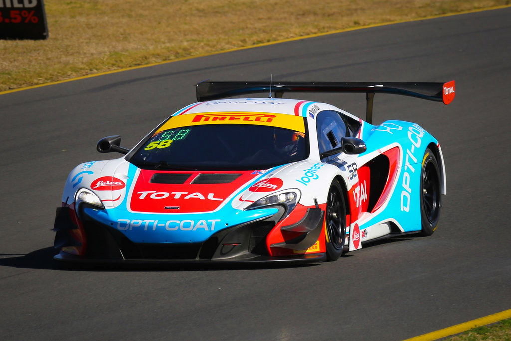 Fraser Ross and Warren Luff with McElrea Racing at Easter Creek
