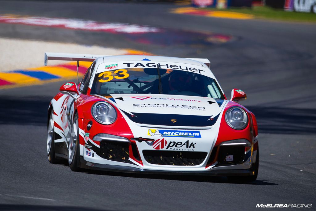 MR Driver Simon Ellingham at the Clipsal Street Circuit 2017