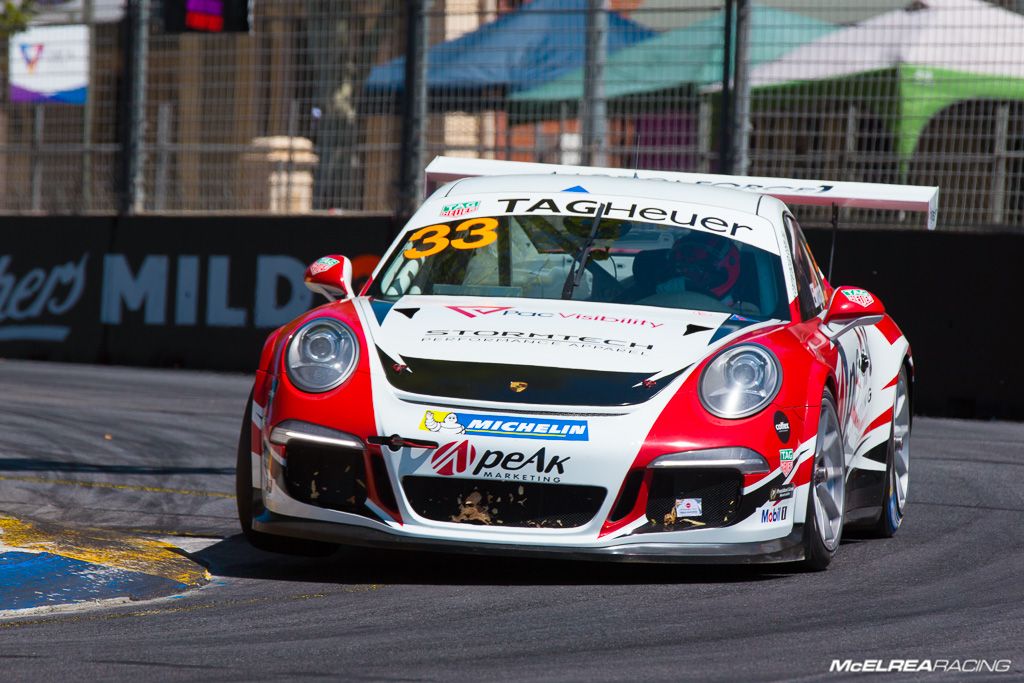 MR Driver Simon Ellingham at the Clipsal Street Circuit 2017