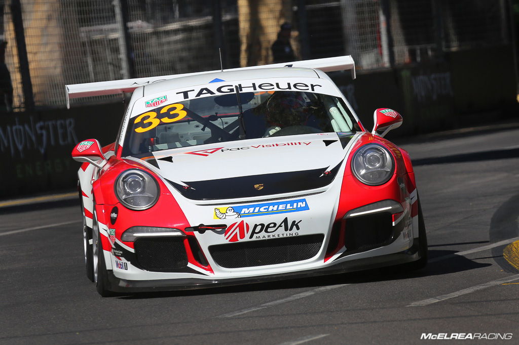 MR Driver Simon Ellingham at the Clipsal Street Circuit 2017