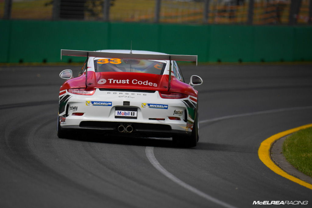 Simon Ellingham at the Australian Grand Prix in Melbourne