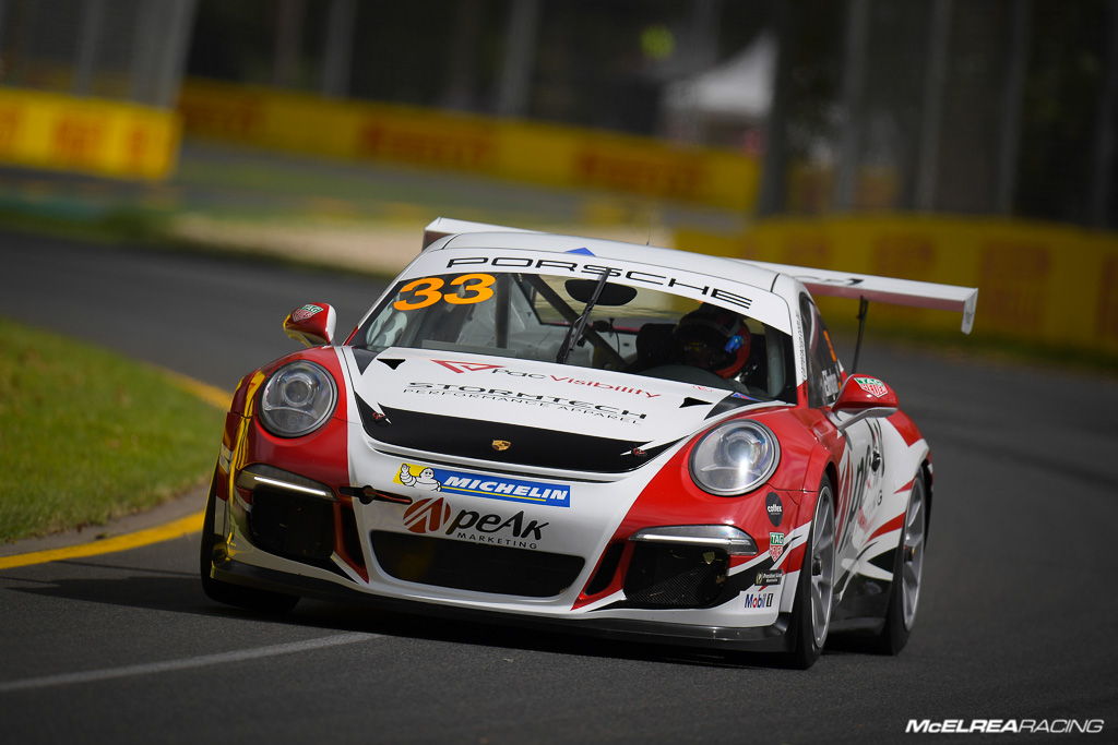 Simon Ellingham at the Australian Grand Prix in Melbourne