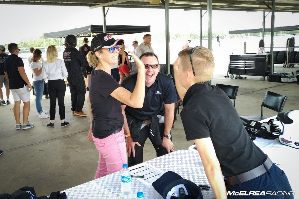 Special guests enjoy our corporate ride-day at Queenland Raceway