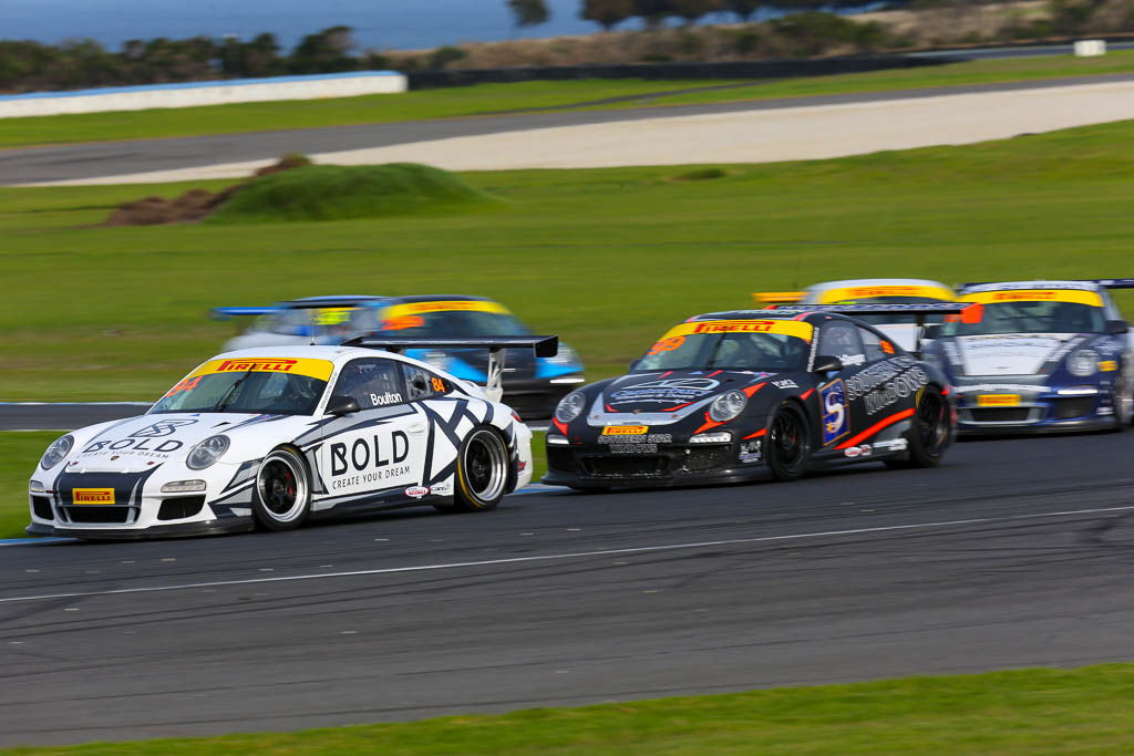 Brett Boulton at Phillip Island with McElrea Racing