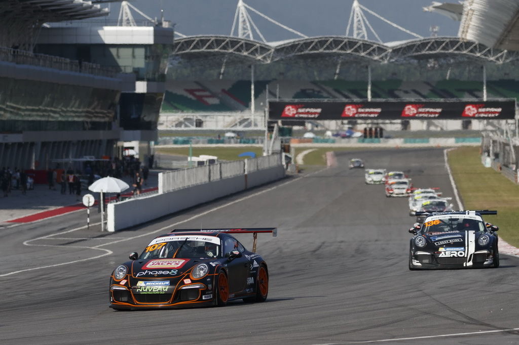 Jaxon Evans at Sepang International Circuit