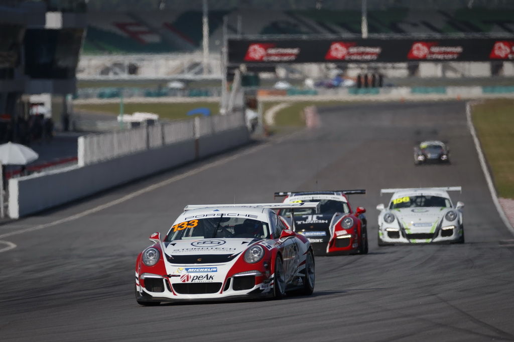 Simon Ellingham at Sepang International Circuit