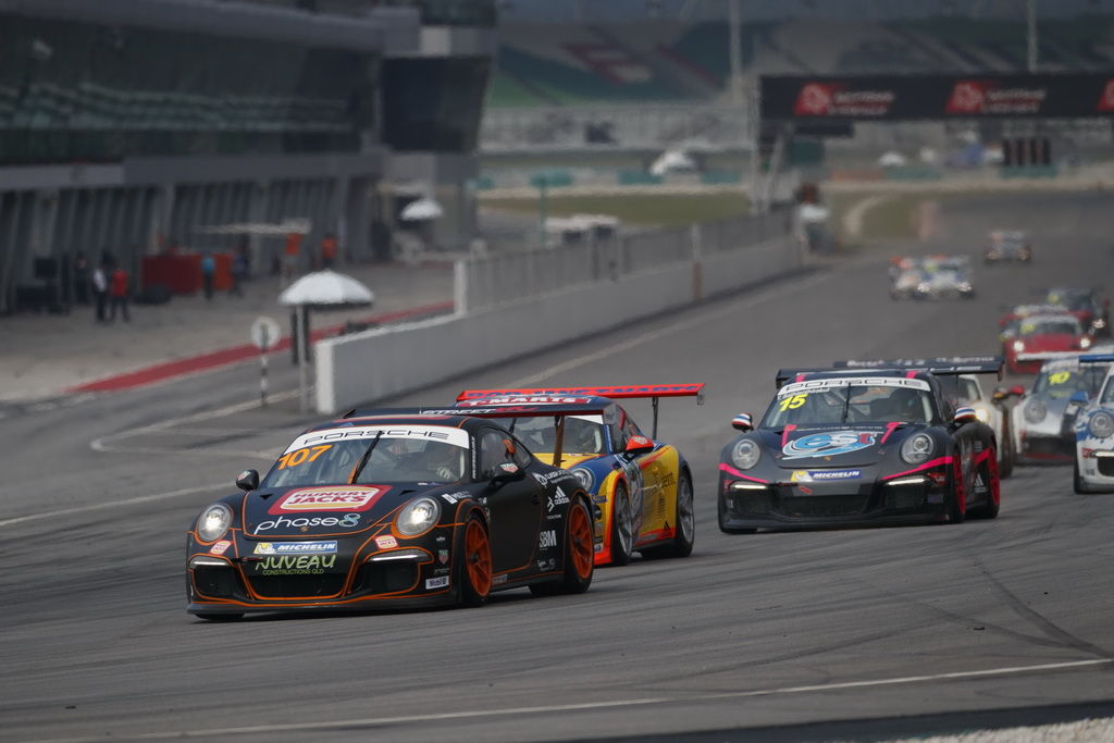 Jaxon Evans at Sepang International Circuit