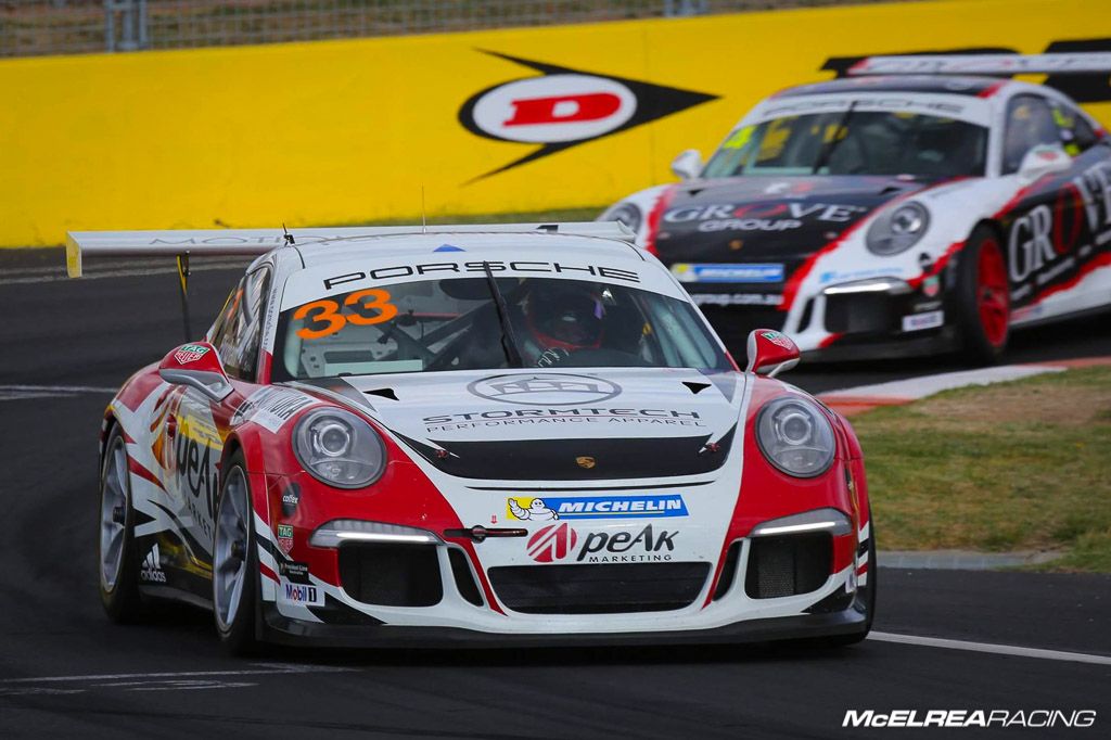 Simon Ellingham with McElrea Racing at Bathurst