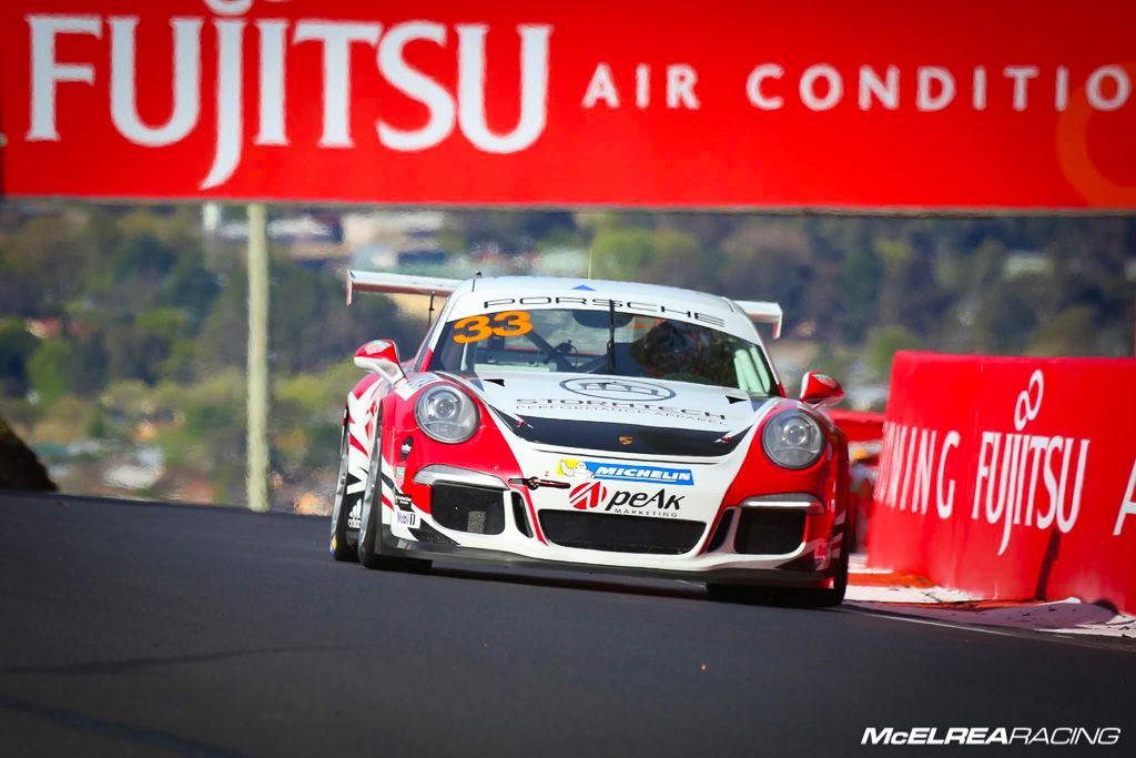 Simon Ellingham with McElrea Racing at Bathurst