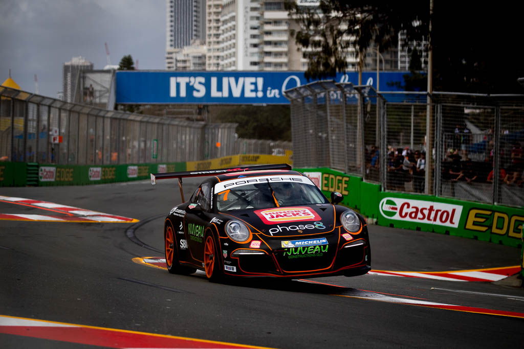 Jaxon Evans with McElrea Racing at Surfers Paradise