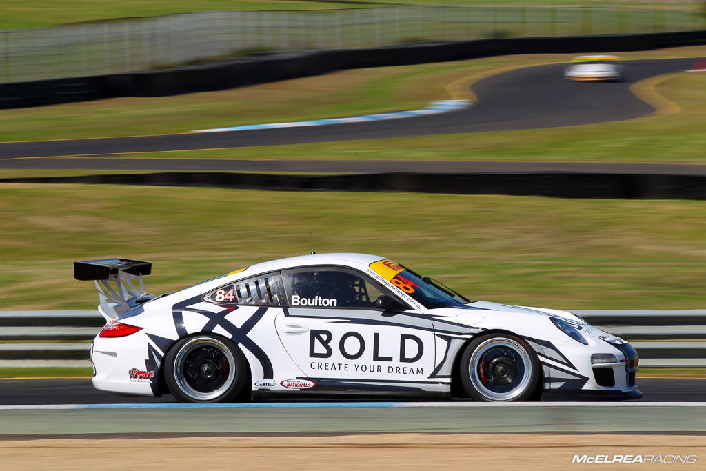 Brett Boulton in the GT3 Cup Challenge at Sandown