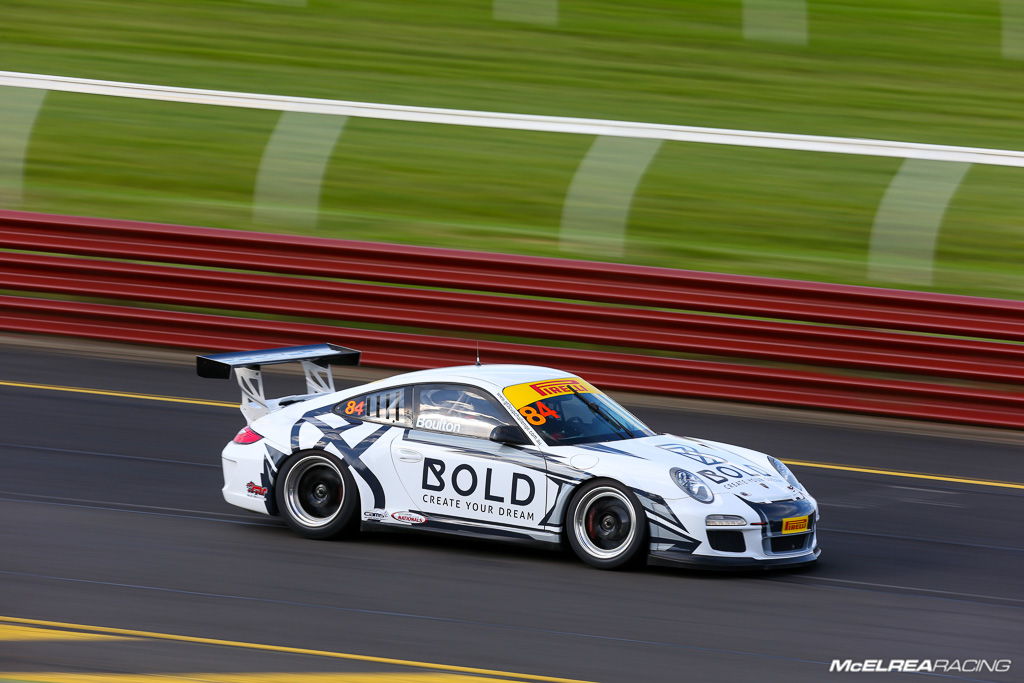 Brett Boulton in the GT3 Cup Challenge at Sandown