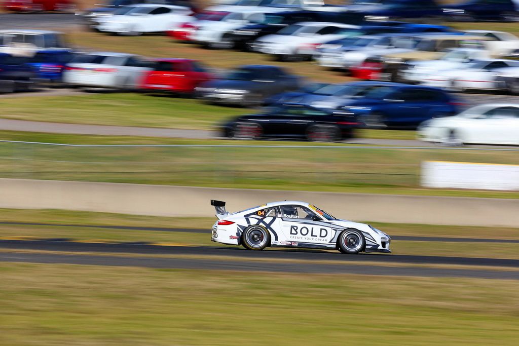 Brett Boulton with McElrea Racing at Sydney Motorsport Park