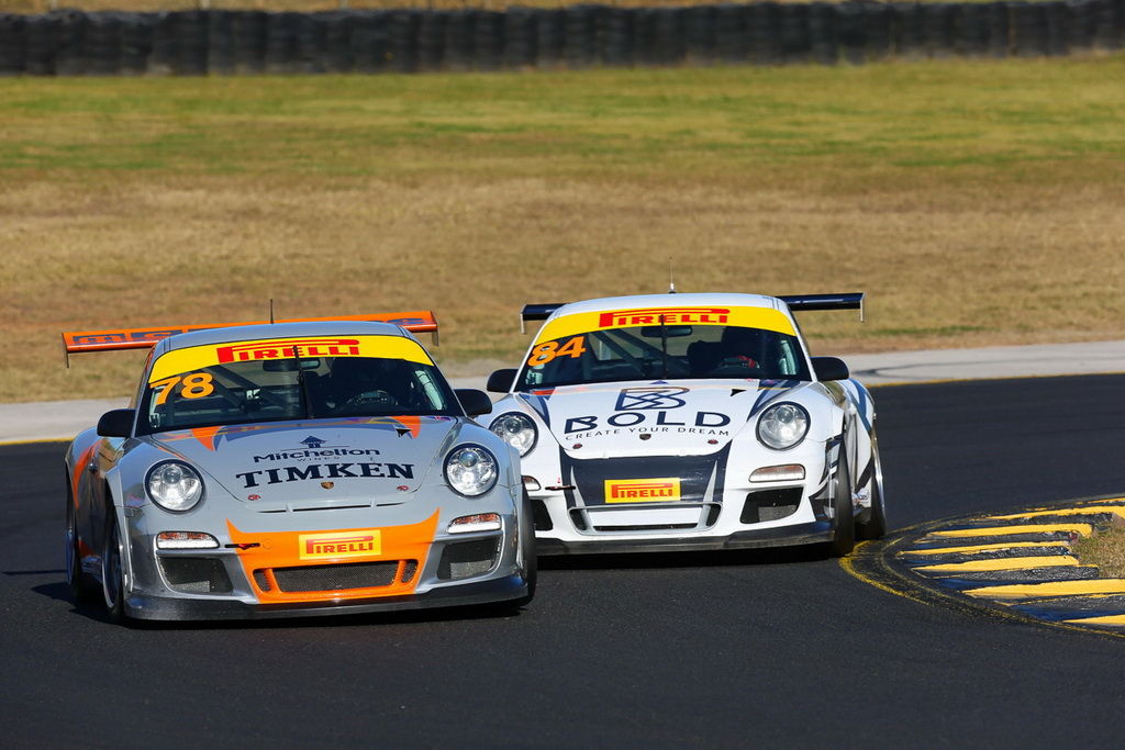 Brett Boulton with McElrea Racing at Sydney Motorsport Park