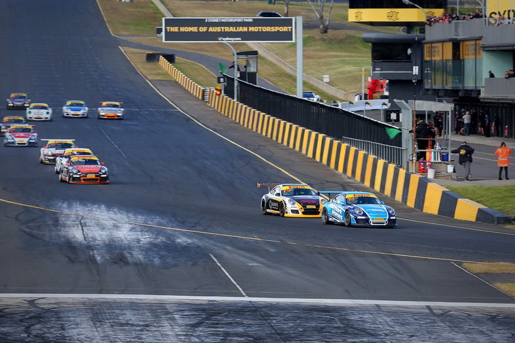 Anthony Gilbertson with McElrea Racing at Sydney Motorsport Park