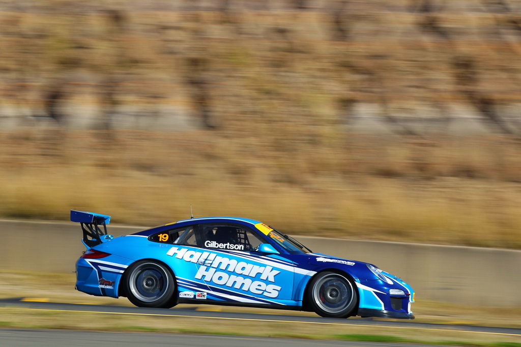 Anthony Gilbertson with McElrea Racing at Sydney Motorsport Park