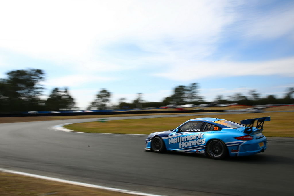 Anthony Gilbertson with McElrea Racing at Queensland Raceway