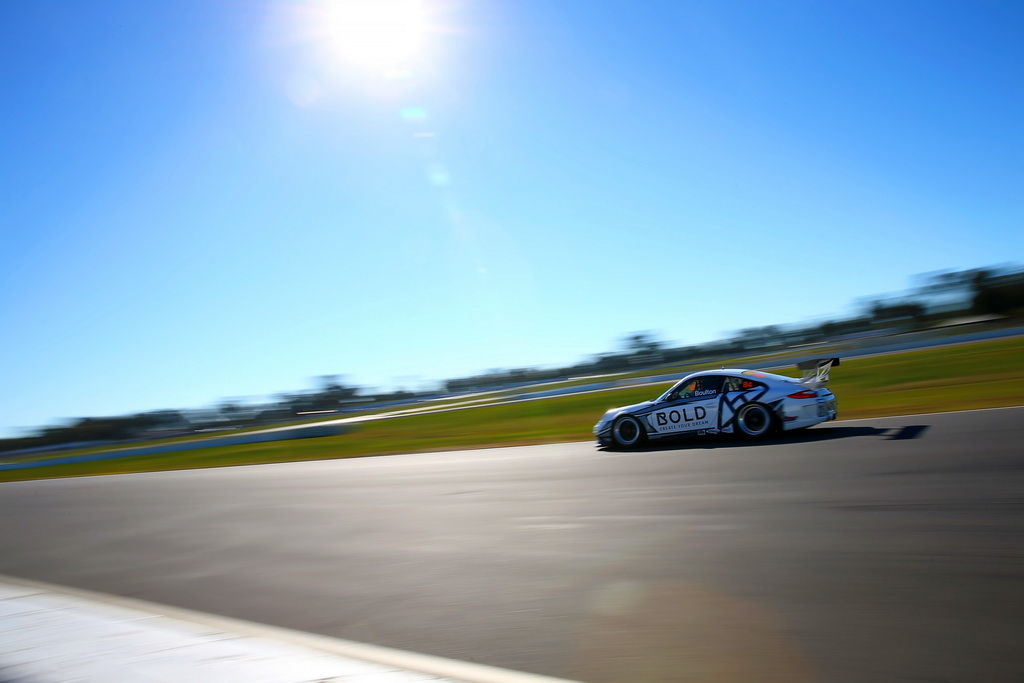 Brett Boulton in the Porsche GT3 Cup Challenge at Winton