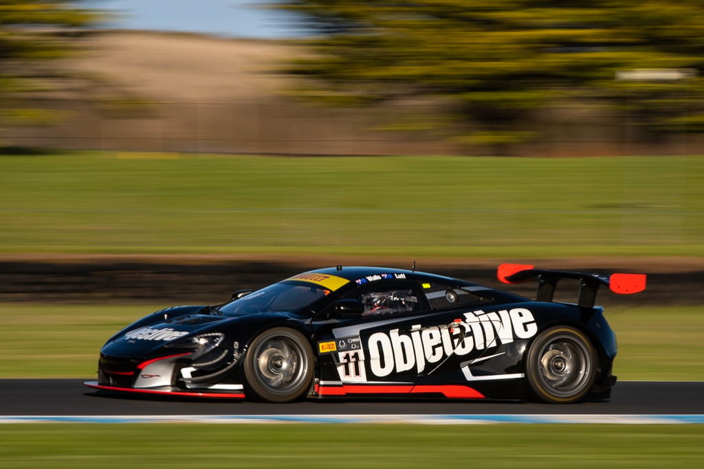 Tony Walls and Warren Luff with McElrea Racing in the Australian GT at Phillip Island