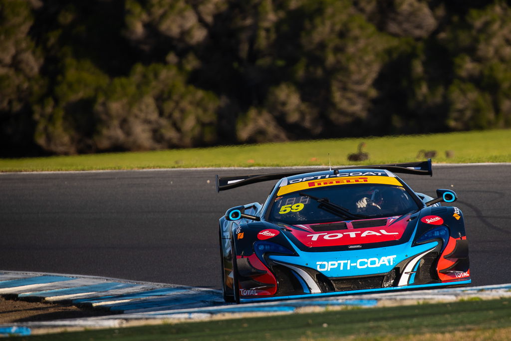 Fraser Ross and Jaxon Evans with McElrea Racing in the Australian GT at Phillip Island