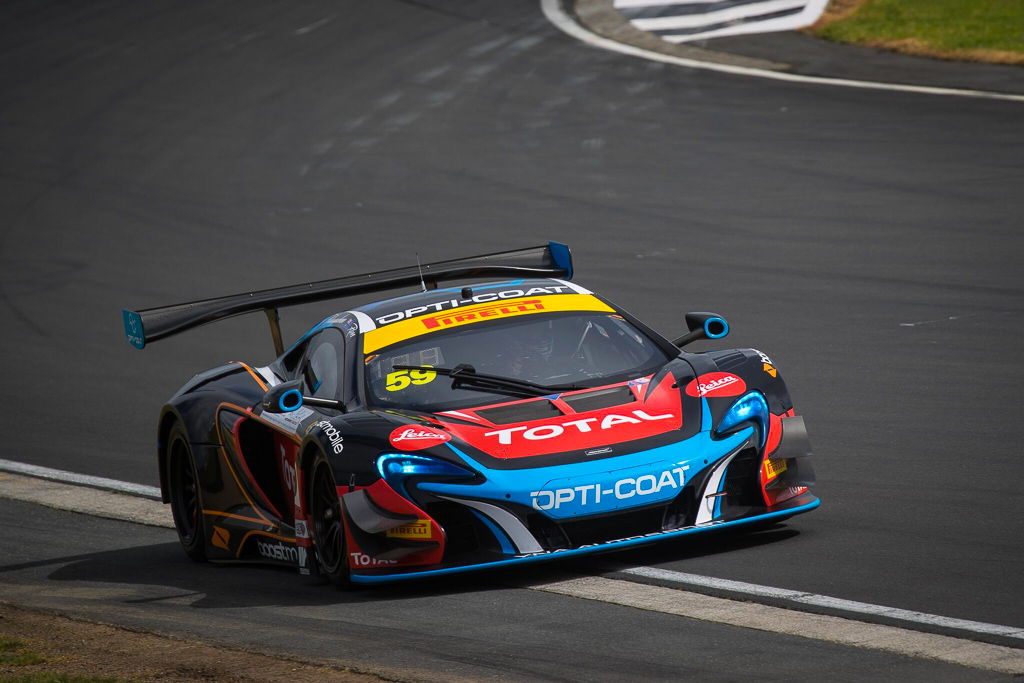 Fraser Ross and Duvashen Padayachee with McElrea Racing at Hampton Downs in New Zealand