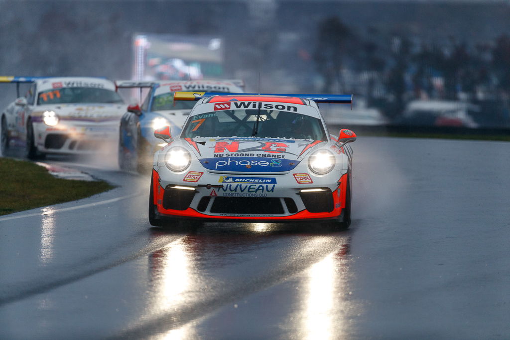 Jaxon Evans with McElrea Racing at Bathurst for round 7 of the 2018 Porsche Carrera Cup Championship