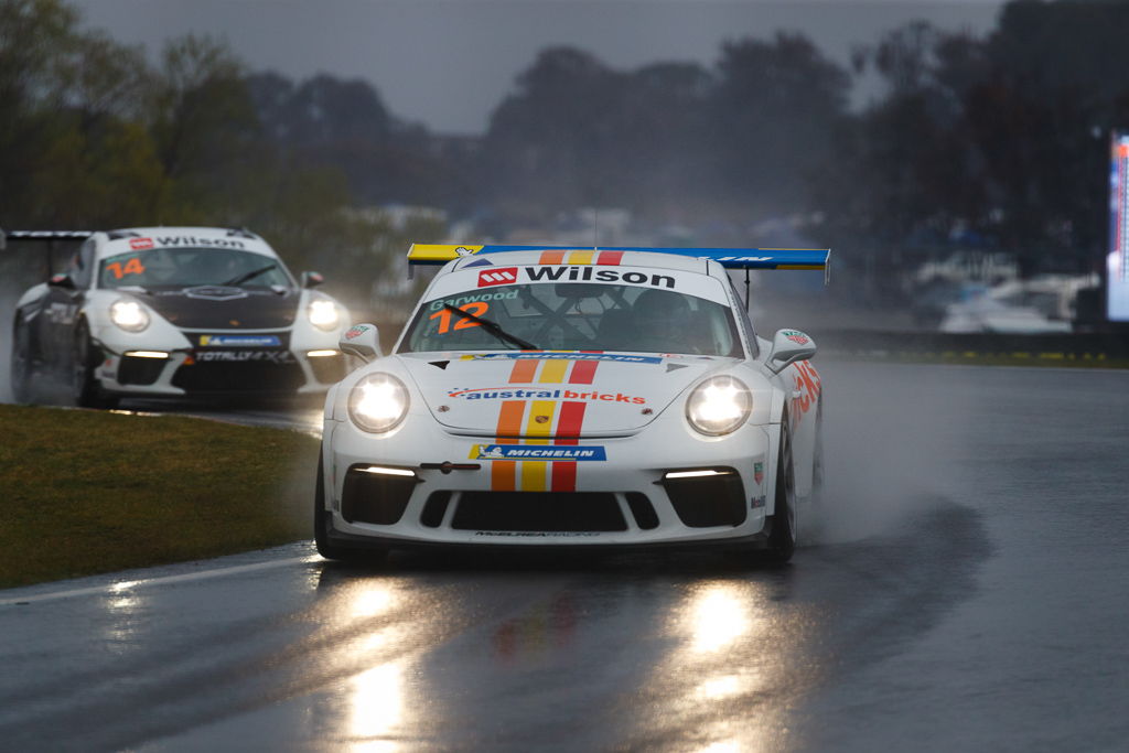 Adam Garwood with McElrea Racing at Bathurst for round 7 of the 2018 Porsche Carrera Cup Championship