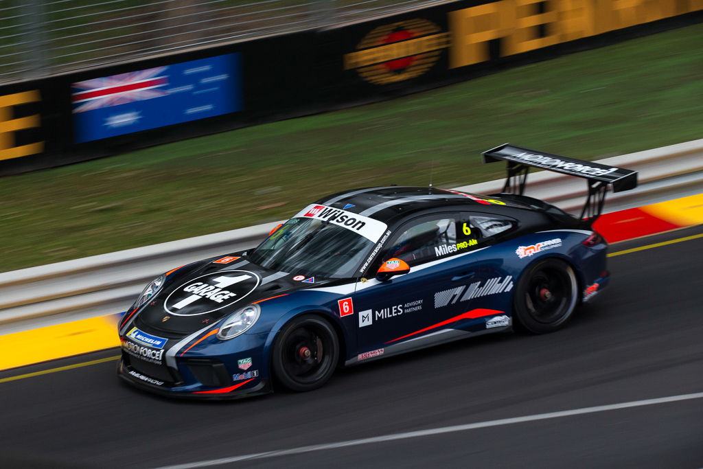 Tim Miles with McElrea Racing at the 2018 Porsche Carrera Cup Round 1