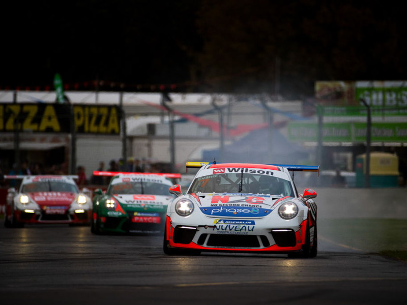 Jaxon Evans #7 racing at Adelaide Street Circuit 2018