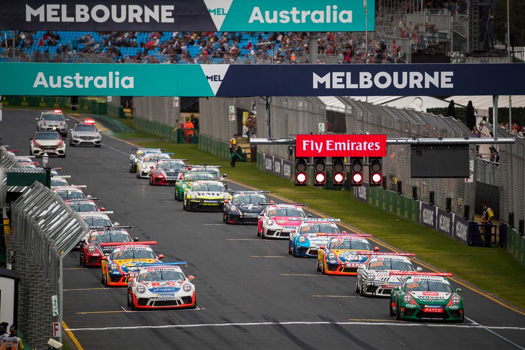 Jaxon Evans with McElrea Racing at the Aust Grand Prix