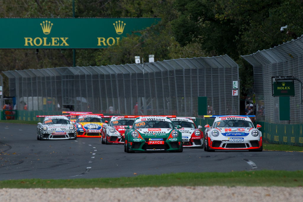 Jaxon Evans with McElrea Racing at the Aust Grand Prix