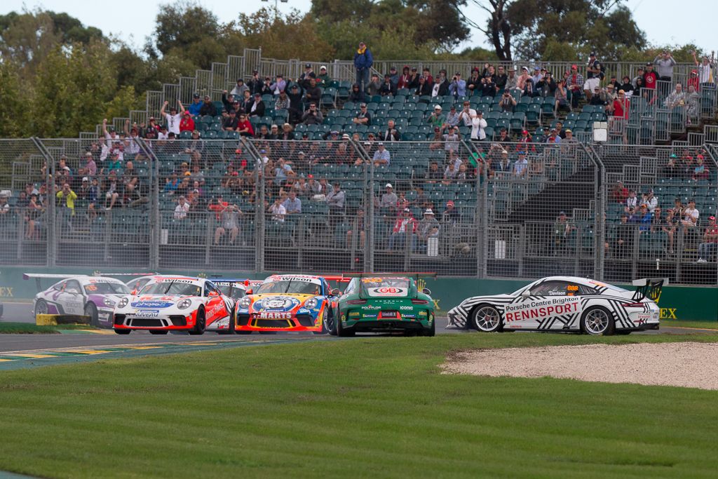 Jaxon Evans with McElrea Racing at the Aust Grand Prix