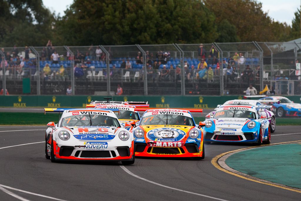 Jaxon Evans with McElrea Racing at the Aust Grand Prix