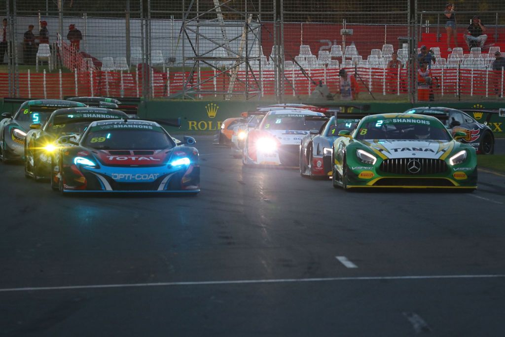 Fraser Ross with McElrea Racing at the Aust Grand Prix