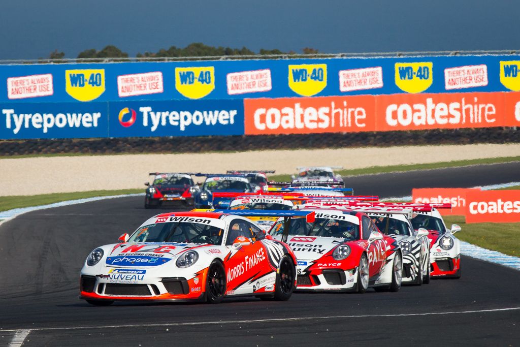 Jaxon Evans with McElrea Racing at Phillip Island