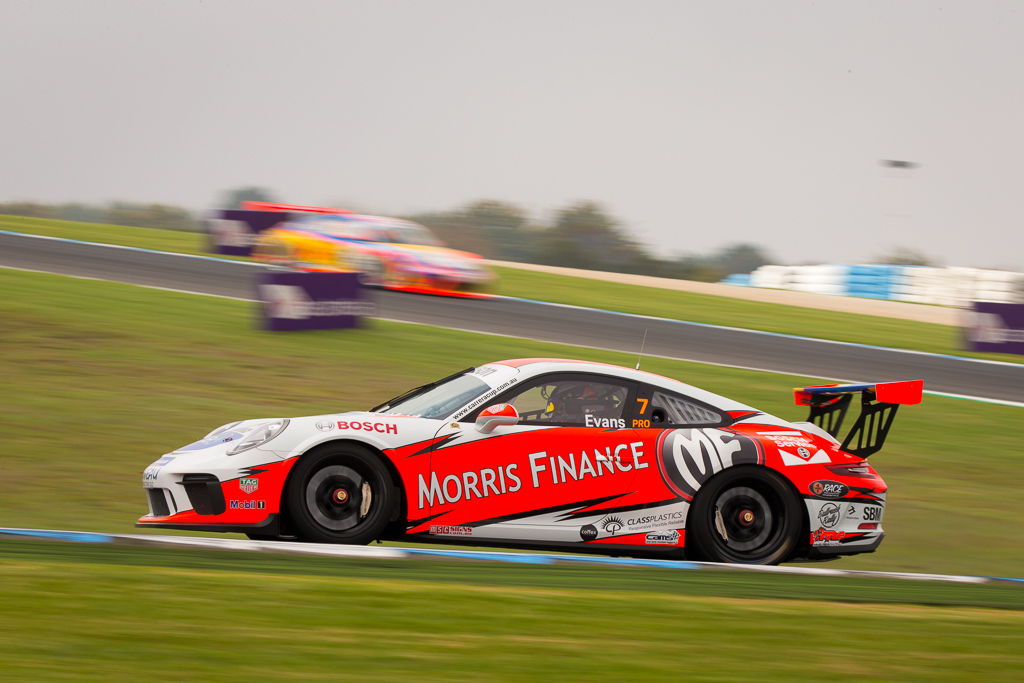 Jaxon Evans with McElrea Racing at Phillip Island